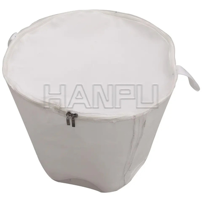 الألياف المنسوجة النسيج مرشح الطرد المركزي حقيبة PE PP PTFE لمختلف الصناعات