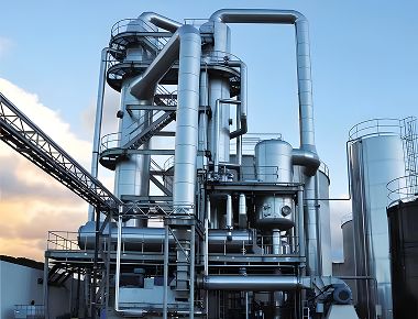 مبلور الإيثانول MVR SS316L أحادي التأثير مبخر سقوط الغشاء