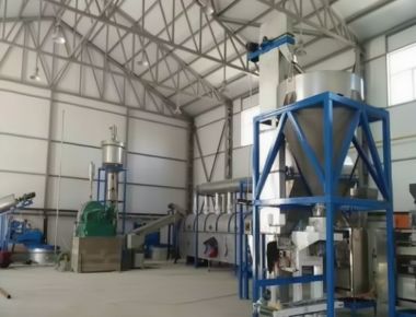 جودة مصنع إنتاج الملح المعالج باليود كسارة غسل تكرير وتجفيف معدات التعبئة مصنع