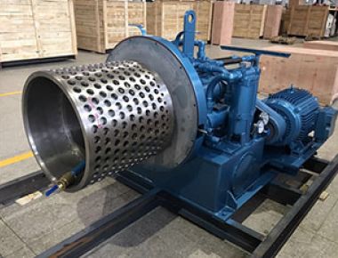 نظام فصل البلورات المستمر والتجفيف بالطرد المركزي لدفع الملح