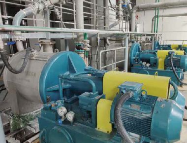 فصل الملح HR مزدوج المرحلة انتهازي الطرد المركزي