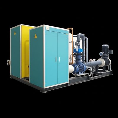 موفر للطاقة MVR المبخر محرك PLC صفر تصريف سائل مياه الصرف الصحي