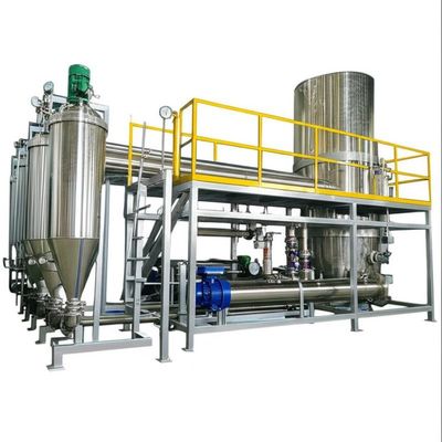 معدات المبخر متعدد التأثير بغشاء متساقط لمعالجة النفايات السائلة