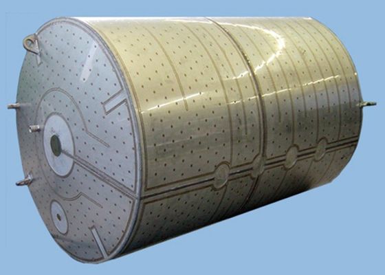 300L مصقول وسادة لوحة خزان سترة للمذيبات