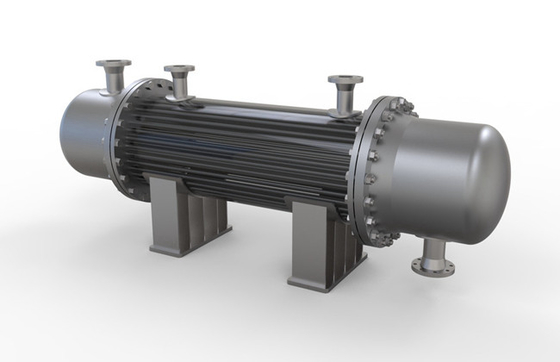 SS316L غلاف المبرد وأنبوب المبخر المبادل الحراري 5T / H